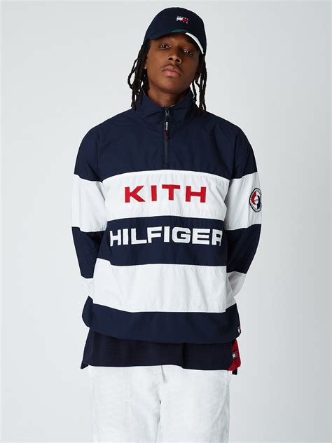 kith x tommy hilfiger jacket.